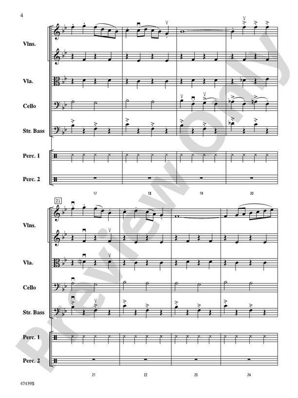 Sleigh Ride (Grade 3) - String Orchestra Conductor Score & Parts (Digital Download)