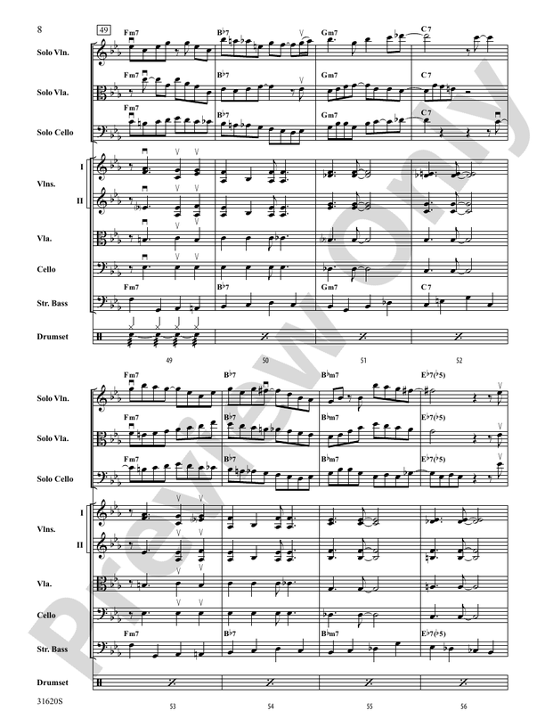 Li'l Darlin' - String Orchestra Conductor Score & Parts (Digital Download)