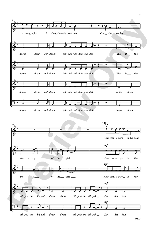 Absolutely - SATB, a cappella Choral Octavo (Digital Download)