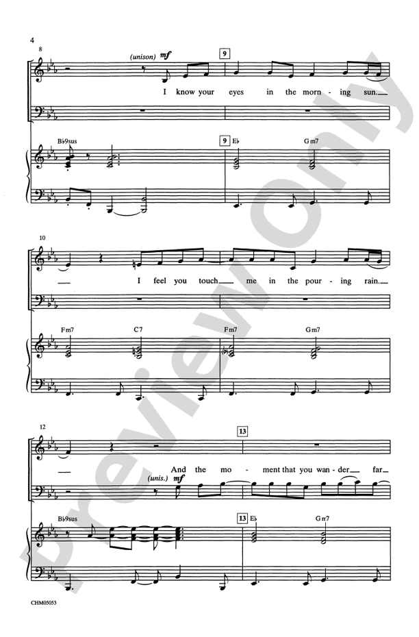 How Deep Is Your Love – SATB Choral Octavo (Digital Download)