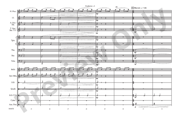 World of Warcraft, Part III – Marching Band Conductor Score & Parts (Digital Download)