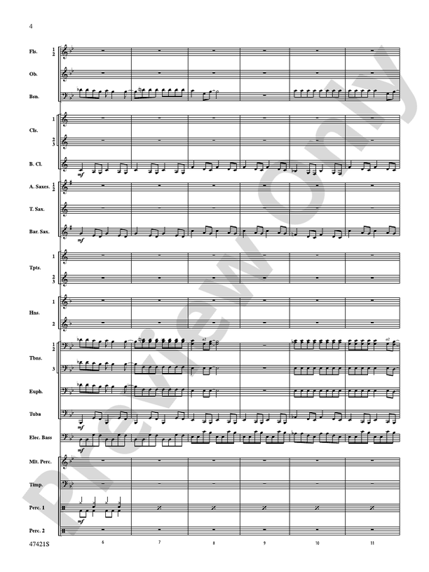 Meat Loaf---The Hits - Concert Band Conductor Score & Parts (Digital Download)
