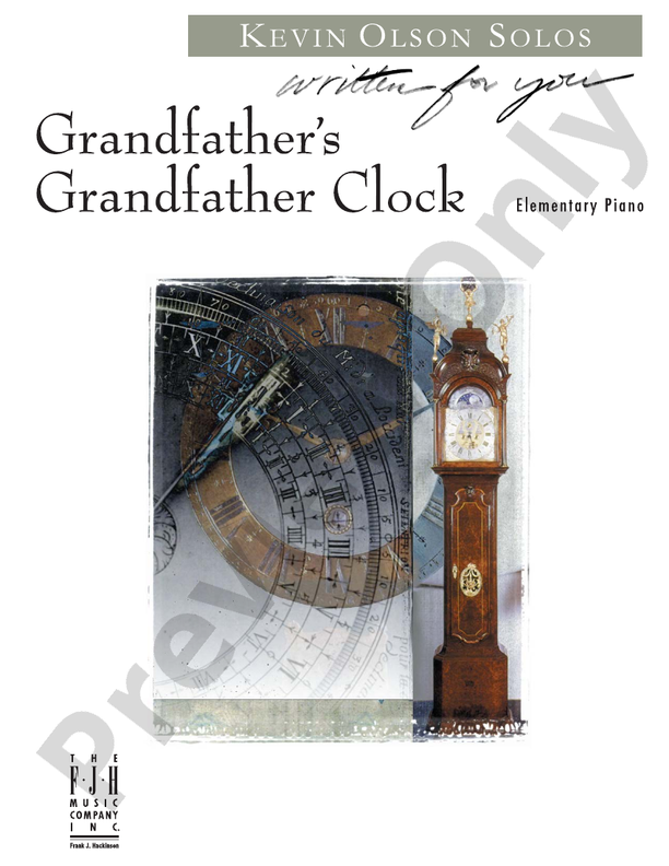 Grandfather's Grandfather Clock - Piano (Digital Download)