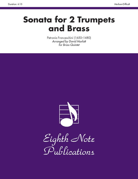 Sonata for 2 Trumpets and Brass Quintet - Franceschini