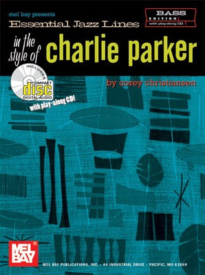 Ess Jazz Lines Charlie Parker Bk/Cd Bass -
