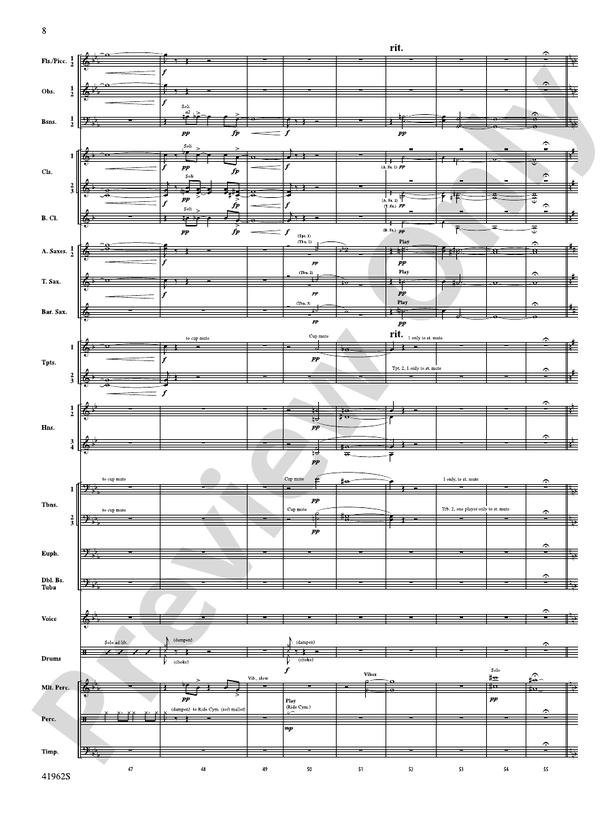 A Gershwin Tribute to Love - Concert Band Conductor Score & Parts (Digital Download)