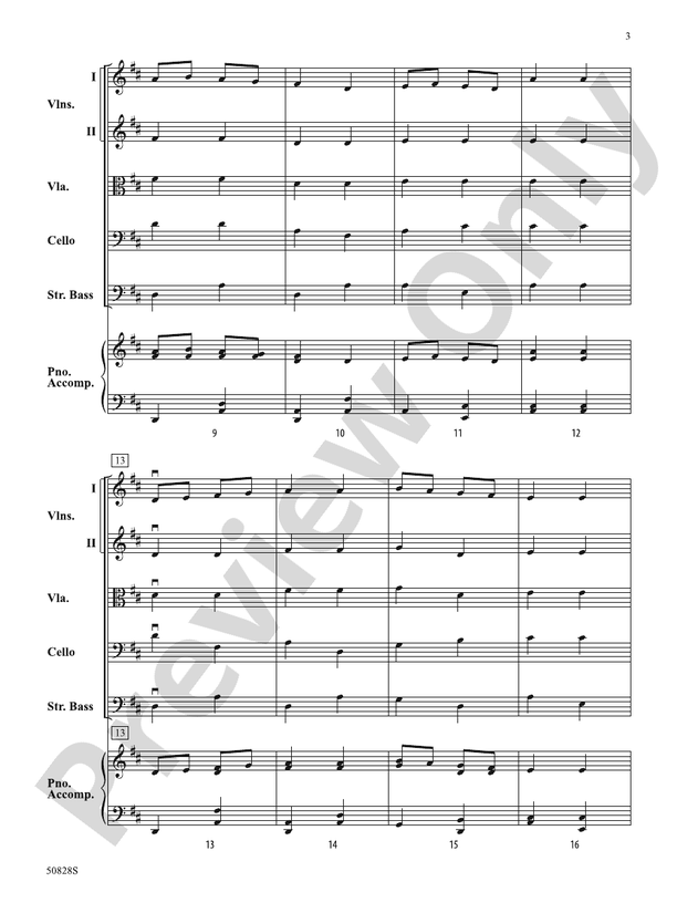 Songs of Mexico – String Orchestra Conductor Score & Parts (Digital Download)