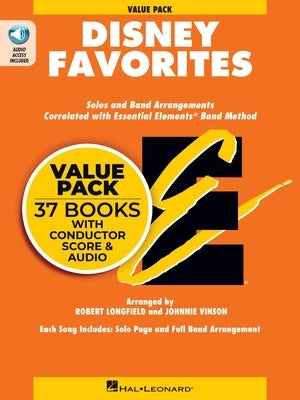 Essential Elements Disney Favorites Book/OLA - Value Pack - Hal Leonard