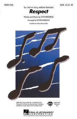 Respect - SATB Roger Emerson Hal Leonard Choral Score Octavo