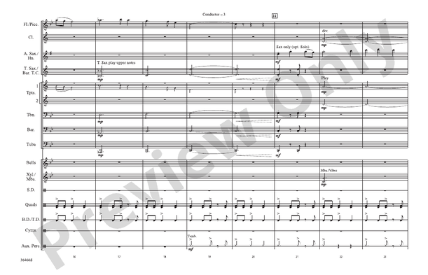 World of Warcraft, Part II – Marching Band Conductor Score & Parts (Digital Download)