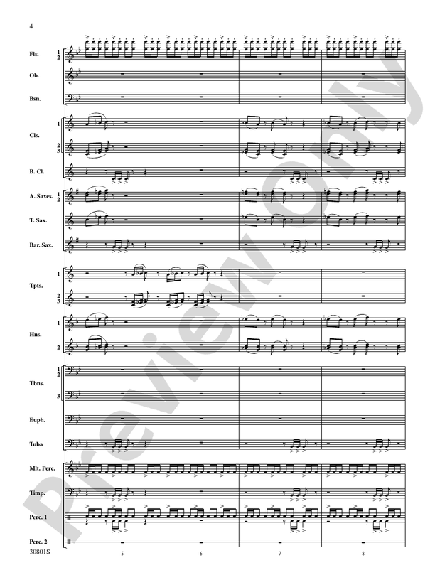 Longwood Celebration - Concert Band Conductor Score & Parts (Digital Download)