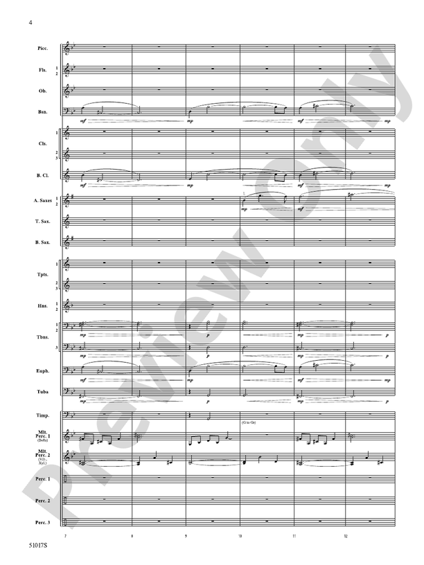 Lucid Dreams – Concert Band Conductor Score & Parts (Digital Download)