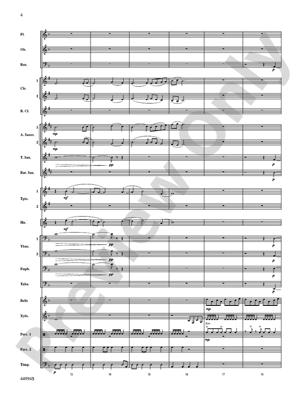 In the Center Ring - Concert Band Conductor Score & Parts (Digital Download)