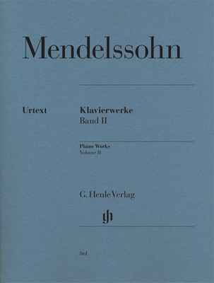 Piano Works Bk 2 - Felix Bartholdy Mendelssohn - Piano G. Henle Verlag Piano Solo