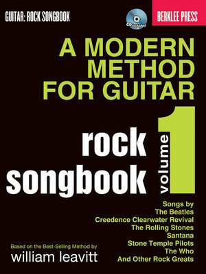 A Modern Method for Guitar Rock Songbook - Guitar Berklee Press /CD