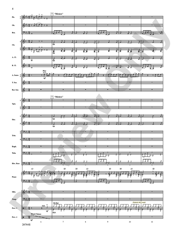 James Taylor in Concert - Concert Band Conductor Score & Parts (Digital Download)