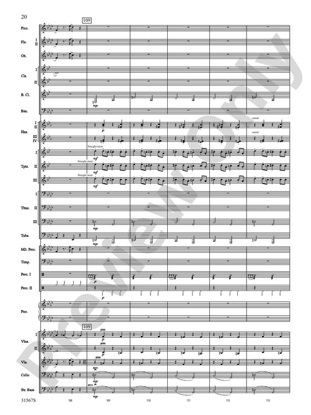 Tahiti Trot - Full Orchestra Conductor Score & Parts (Digital Download)