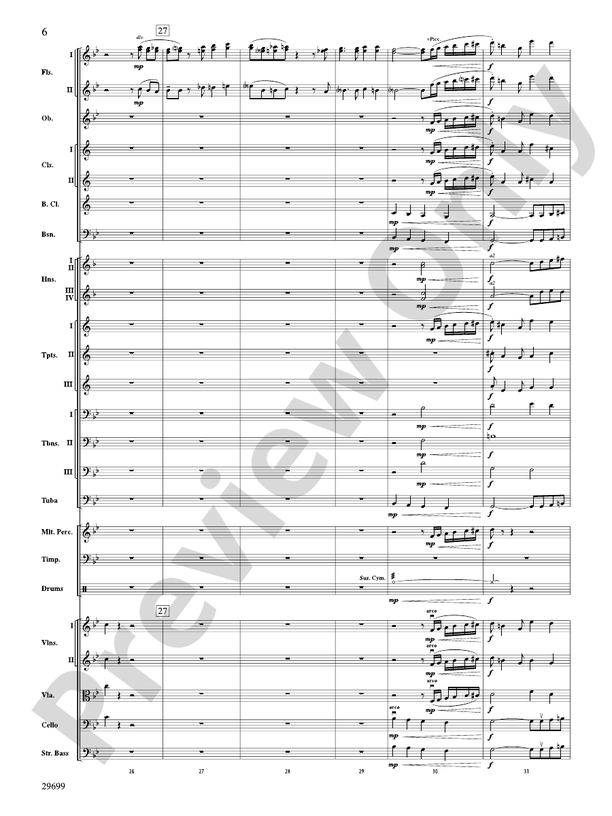 Salute to Broadway – Full Orchestra Conductor Score & Parts (Digital Download)