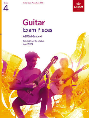 ABRSM Guitar Exam Pieces from 2019 Grade 4 Book Only