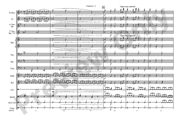 The Great Gate of Kiev – Marching Band Conductor Score & Parts (Digital Download)