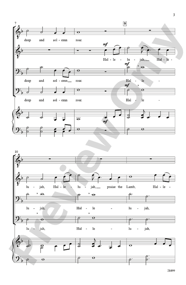 Hark, I Hear the Harps Eternal – TTBB, a cappella Choral Octavo (Digital Download)