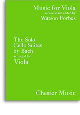 Bach - 6 Suites - Viola Solos arranged by Forbes Chester CH01401
