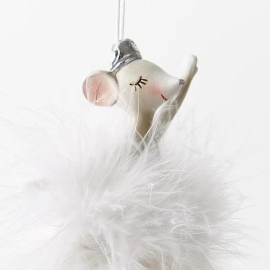 Christmas Decoration Mouse Ballerina