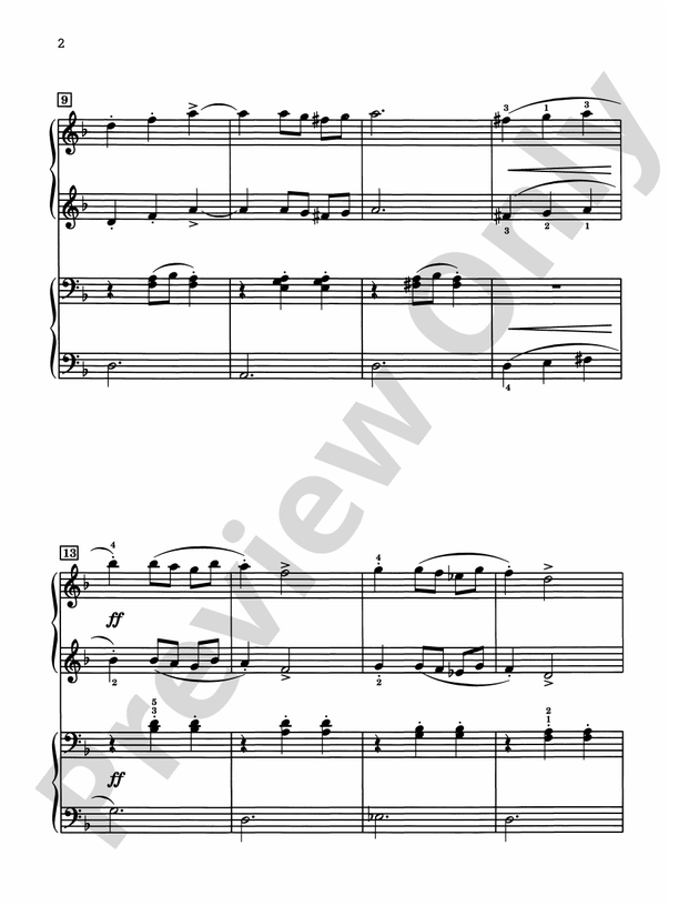Gypsy Celebration - 2 Pianos, 4 Hands (Digital Download)