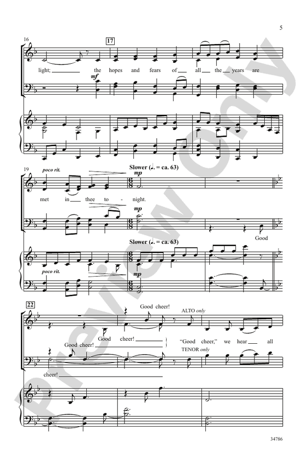 A Vaughan Williams Christmas - SATB Choral Octavo (Digital Download)