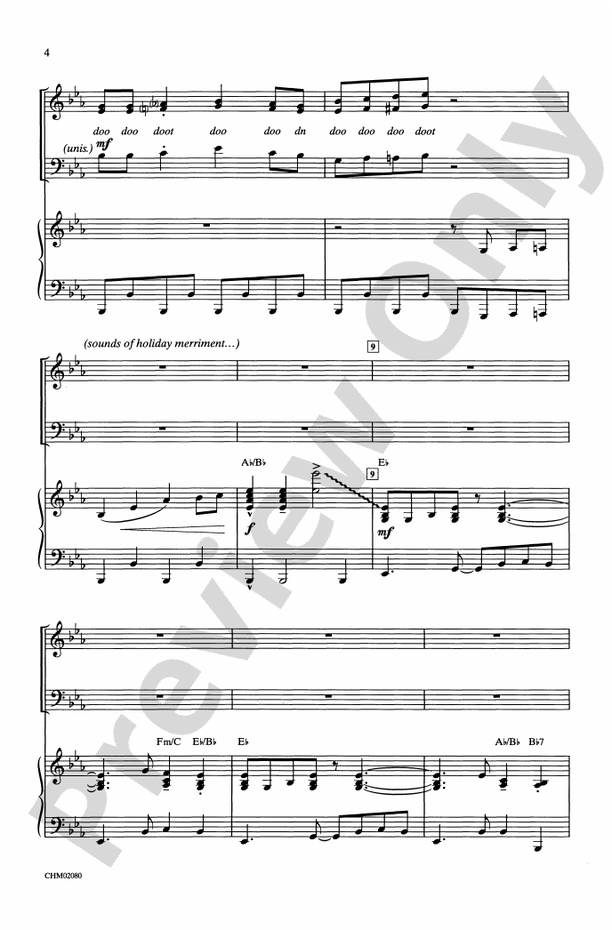 Here Comes Santa Claus - SATB Choral Octavo (Digital Download)