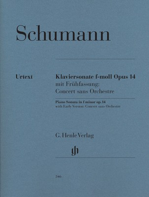 Sonata Op 14 F Min - Robert Schumann - Piano G. Henle Verlag Piano Solo