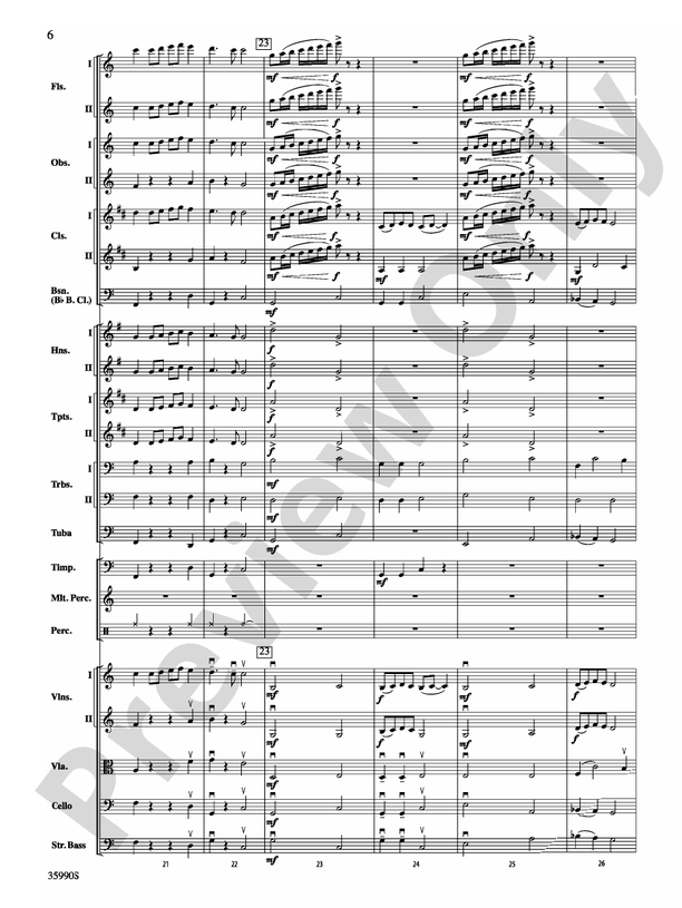 Tales of Vandosar – Ful Orchestra Conductor Score & Parts (Digital Download)