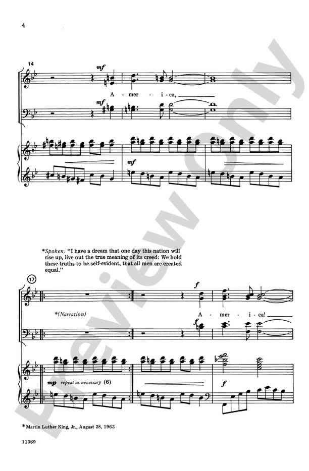 America, the Beautiful - Arr. Mark Hayes - SATB Choral Octavo (Digital Download)
