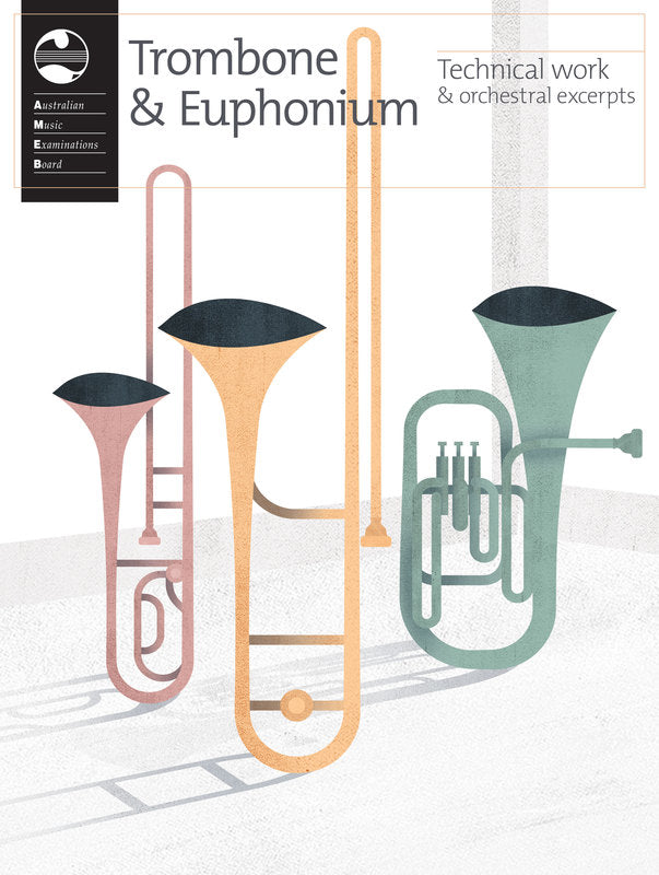 AMEB Trombone & Euphonium Technical Work Book - Trombone or Euphonium 2020 AMEB 1203065039