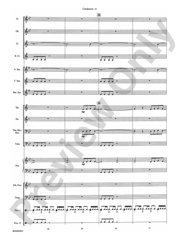 Belwin Beginning Band Kit #1 - Concert Band Conductor Score & Parts (Digital Download)