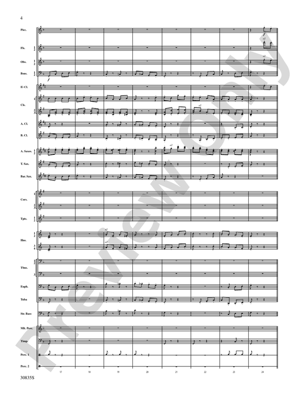 The Wearing of the Green (from the Irish Suite) - Concert Band Conductor Score & Parts (Digital Download)