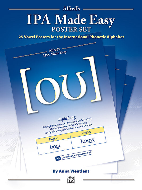 Alfred's IPA Made Easy Poster Set - Wentlent Anna Alfred 46823