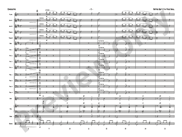 Better Get It in Your Soul - Jazz Ensemble Conductor Score & Parts (Digital Download)
