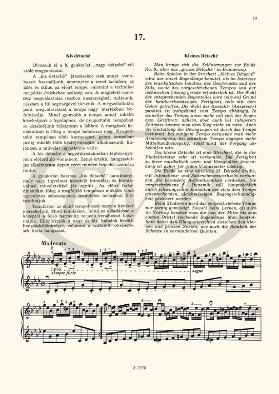 Feigerl - 24 Exercises in 24 Tonalities Volume 2 - Violin/2nd Violin Accompaniment EMB Z2378