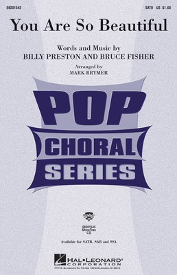 You Are So Beautiful - Billy Preston|Bruce Fisher - Mark Brymer Hal Leonard ShowTrax CD CD