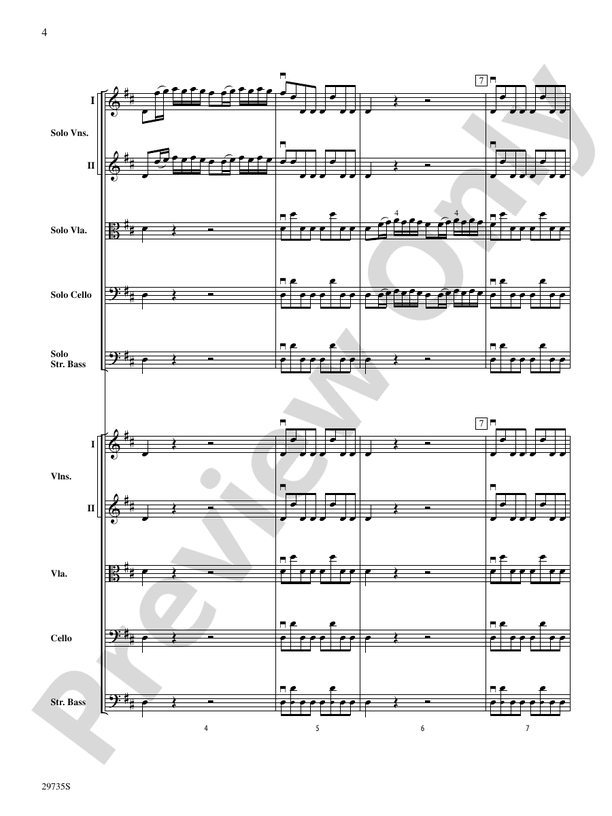 Gloria In Excelsis Deo – String Orchestra Conductor Score & Parts (Digital Download)