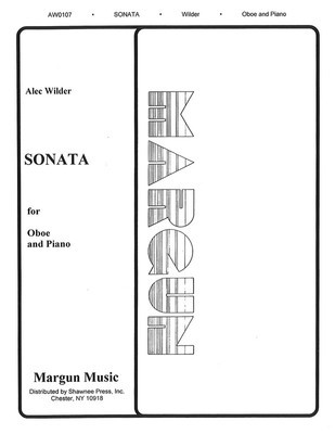 Sonata for Oboe and Piano - Alec Wilder - Clarinet Margun Music