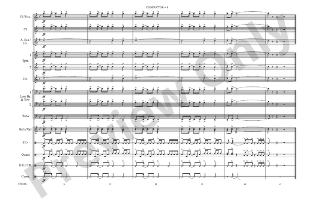 New Rules – Marching Band Conductor Score & Parts (Digital Download)