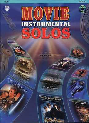 Movie Inst Solos Flute Bk/CD
