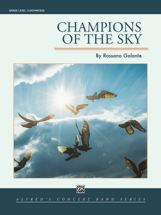 Champions of the Sky - Concert Band Conductor Score & Parts(Digital Download)