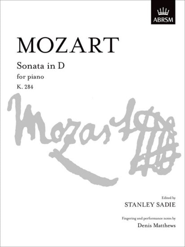 Mozart Piano Sonata in D Major K 284