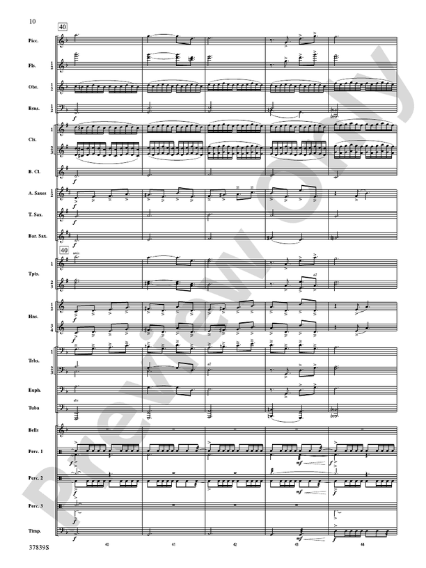 Conquest 1 (from the motion picture Ninja's Creed) - Concert Band Conductor Score & Parts (Digital Download)