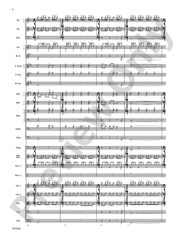 Opening Night – Full Orchestra Conductor Score & Parts (Digital Download)