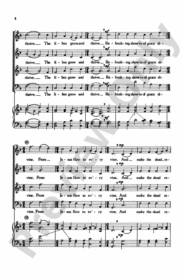 Garden Hymn – SATB Choral Octavo (Digital Download)