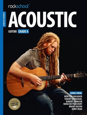 AMEB Rockschool Acoustic Guitar - Grade 8 (2016) - Guitar Rock School Limited Sftcvr/Online Audio